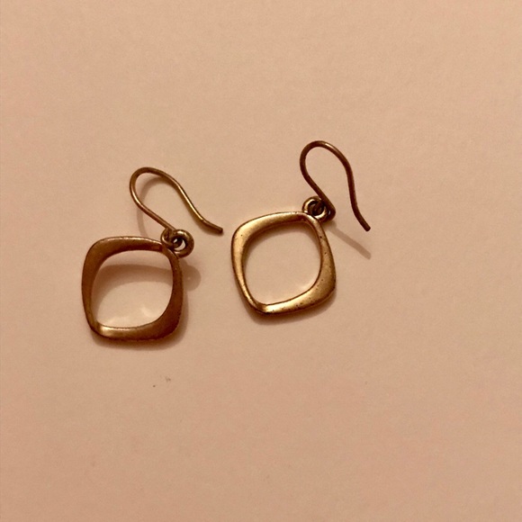 Kenneth Cole Jewelry - Kenneth Cole Gold Tone Dangle Earrings